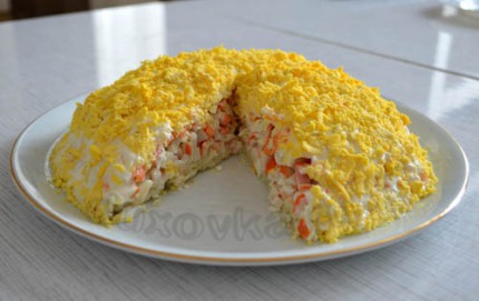 salata de crab cu cartofi