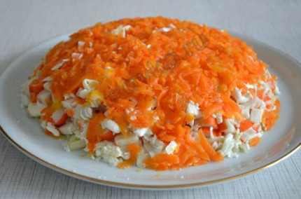 salata de crab cu cartofi