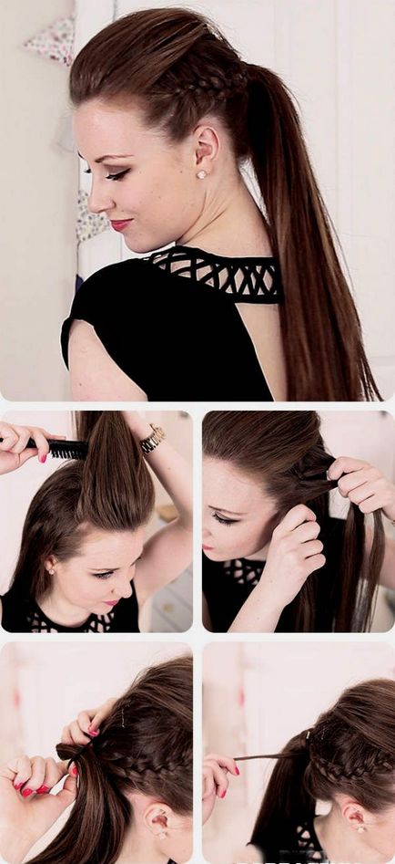 Cum coafuri cu păr lung