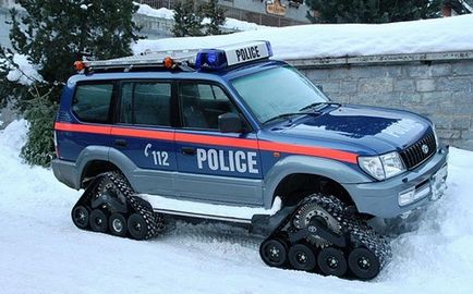 10 mașini de poliție cele mai neobișnuite și amuzante