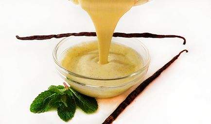 custard engleză cu vanilie naturală (cu cremă de vanilie naturala)