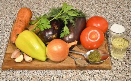 Vinete umplute cu legume reteta cu o fotografie - un pas cu pas de gătit bărci cu vinete