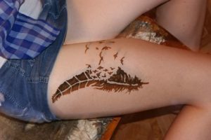 Bio-henna tatuaj ce este - 44 fotografii