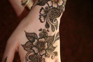 Bio-henna tatuaj ce este - 44 fotografii