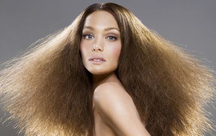 Ce se întâmplă dacă produsele de îngrijire a părului pushatsya păr pufos