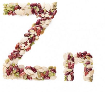 rol de zinc nutrițional de zinc în organism, produse alimentare și de sănătate