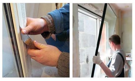 demontarea ferestrelor din plastic în casă ușor și la prețuri accesibile