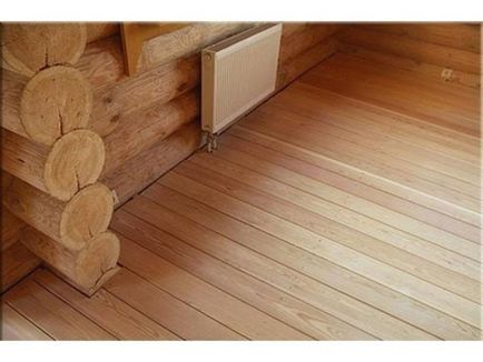 Podeaua de lemn într-o casă privată, cu propriile sale mâini exploatație de stabilire