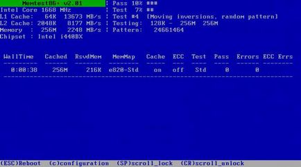 Diagnostic RAM RAM de testare Windows 7 pe 64 de biți