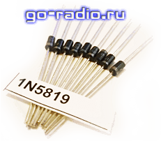 diode Schottky 1 (Schottky barieră diode) diode Schottky 1