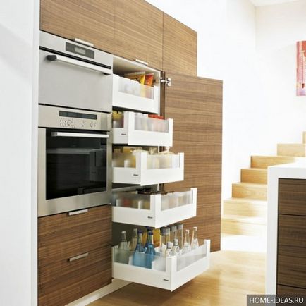 Design-o bucătărie mică (22 poze), modul de a decora interiorul o mică bucătărie