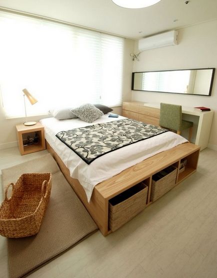 Proiectarea mici dormitoare fiecare metru pentru a combate oboseala