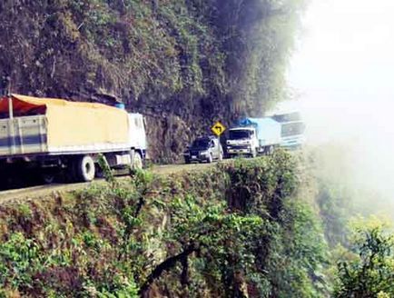 Drumul de deces în Bolivia, Pronto hasta