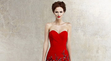 Extravaganta rochie de mireasa rosie - valoarea, în special alegerea, prețul