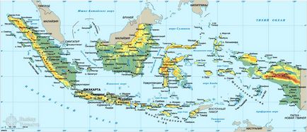 În cazul în care este Bali - insula Bali pe harta lumii