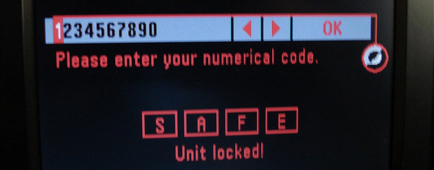 Instrucțiuni cu privire la modul de a găsi masina de radio cod de blocare în nici un caz să fie blocat