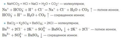 ecuațiile ionice