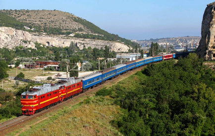 Cum se ajunge la Crimeea cu trenul