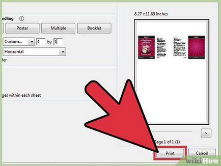 Cum de a imprima mai multe pagini pe o singură coală prin intermediul Adobe Reader