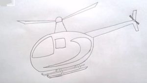 Cum de a desena un elicopter