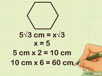 Cum de a găsi zona hexagonului