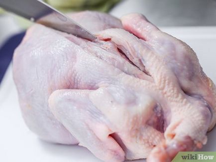 Cum de a separa carnea de oase de păsări de curte (curcan sau de pui)