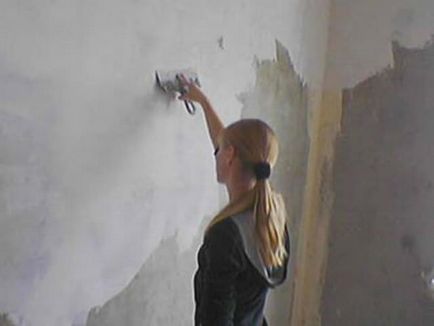 Cum să se pregătească de perete pentru pictura cu mâinile