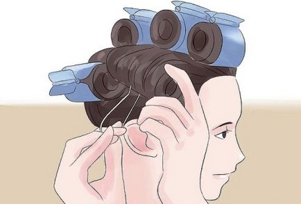 Cum se utilizează role fierbinte pentru păr