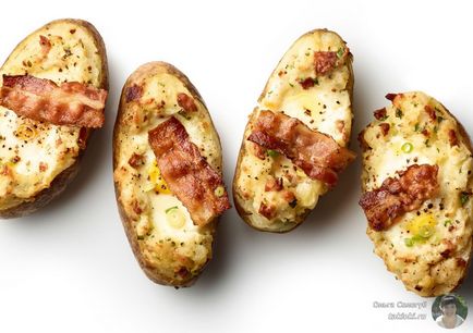 Cum de a găti un cartof în microunde rapid și gustos