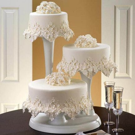 Cum de a găti un tort de nunta la rețete de acasă și sfaturi pentru decorarea