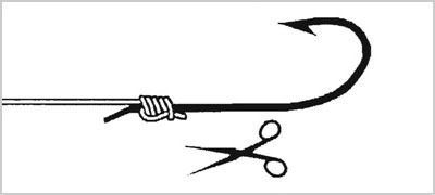 Cum de a lega un cârlig de pescuit