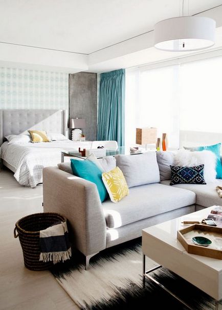 Cum de a plasa o canapea în cameră, lux și confort