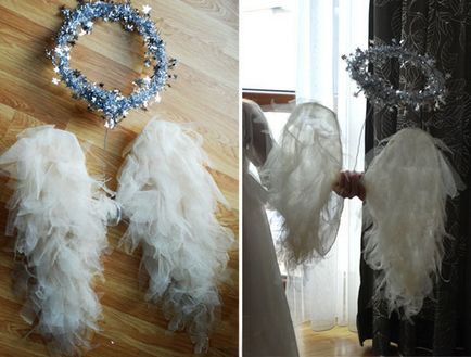 Cum sa faci aripi de înger pentru costumul de Anul Nou pentru copii cu mâinile