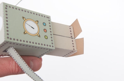 Cum sa faci un robot de topuri de hârtie și detaliate pas cu pas instrucțiunile cu fotografii și videoclipuri