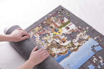 Cum să lipici puzzle-ului în imagine drum spre casă