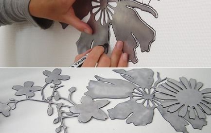 Cum de a crea un model pe tapet cu ghidul mâini cu fotografii