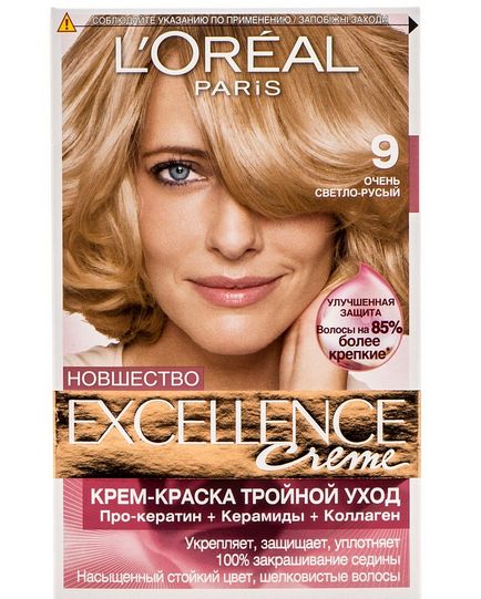 Ce fel de păr de colorare a Loreal alege