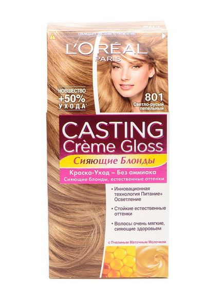 Ce fel de păr de colorare a Loreal alege