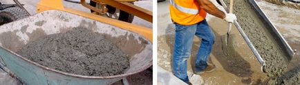Ca beton malaxat proporții diferite mărci, prepararea unui amestec într-un amestecător de beton