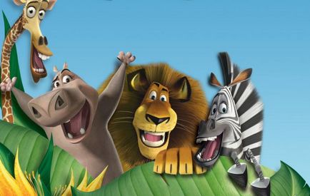 Care este numele zebră „Madagascar“ și celelalte personaje principale ale desenului