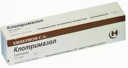 Clotrimazol (unguent), care ajută la structura și recenzii