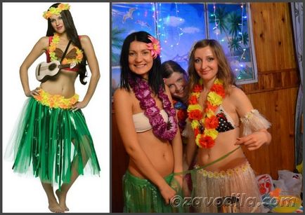 Costume pentru o petrecere Hawaii