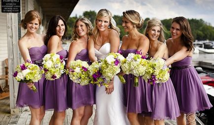 nunta violet frumos