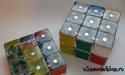 Cubul lui Rubik cu propriile sale mâini