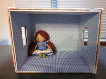 Dollhouse cu mâinile cum să facă o casă pentru păpuși, desene