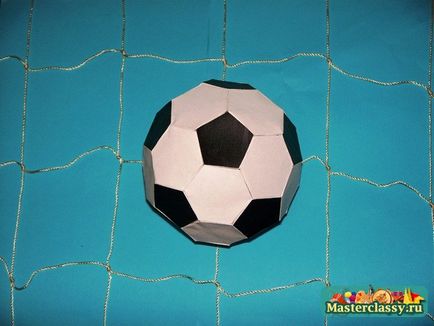 Kusudama o clasă de master fotbal cu pas cu pas fotografii