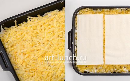 Lasagna - un pas cu pas reteta fotografii