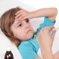 Febra la copii - tipuri, tratament