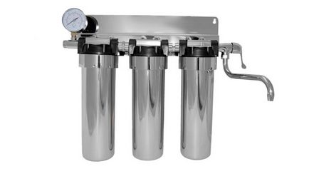 tipuri de filtre de apă Trunk, profesioniștii, dispozitivul