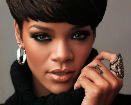 Machiaj Rihanna 6 În principal stele